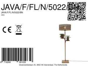good&mojo-vloerlamp-java-naturel/zwart-bamboe-ø50cm-e27-java/f/fl/n/5022/bn-8a