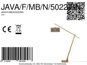 good&mojo-vloerlamp-java-naturel/zwart-bamboe-ø50cm-e27-java/f/mb/n/5022/bn-8a