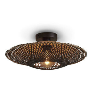 good&mojo-plafonniere-kalimantan-naturel/zwart-bamboemetaal-ø44cm-e27-kalimantan/c12/bnr-0