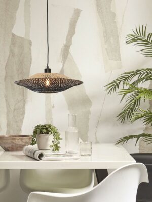 good&mojo-hanglamp-kalimantan-naturel/zwart-bamboemetaal-ø44cm-e27-kalimantan/h12/bnr-02