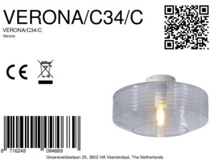 it'saboutromi-plafonniere-verona-transparant-glasmetaal-ø35cm-e27-verona/c34/c-8a