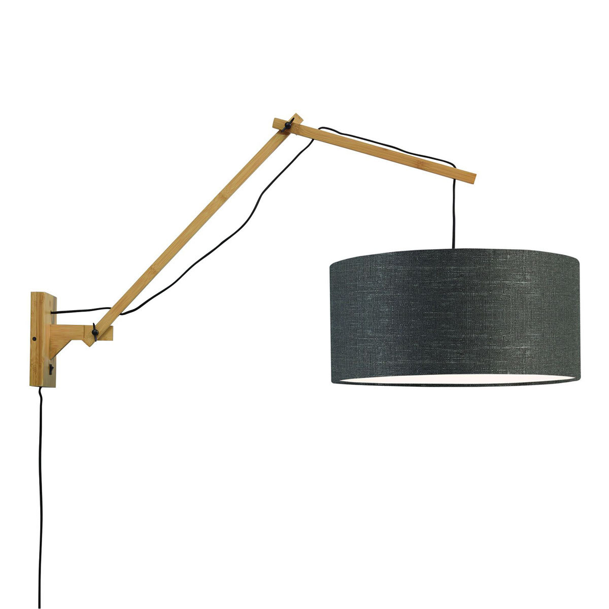 good&mojo-wandlamp-andes-grijs-bamboelinnen-ø47cm-e27-andes/w3/n/4723/dg-0