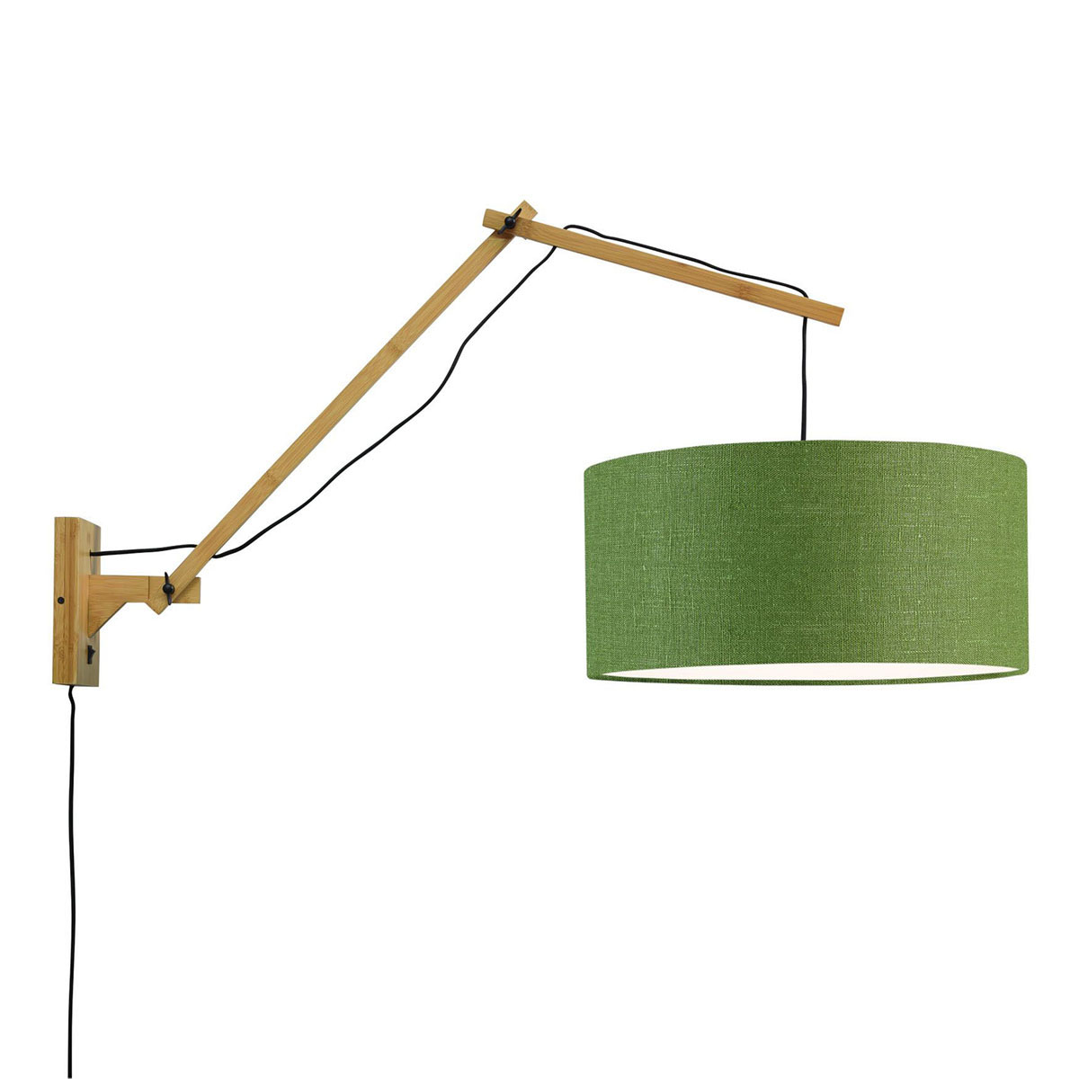good&mojo-wandlamp-andes-groen-bamboelinnen-ø47cm-e27-andes/w3/n/4723/gf-0