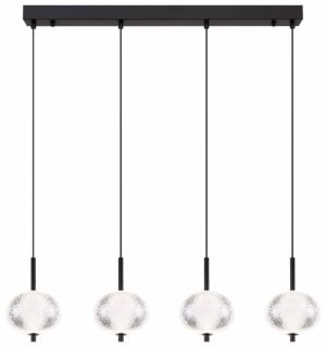 globo-hanglamp-aida-zwart-glas-groteeettafellamp-led-16042-4h-1