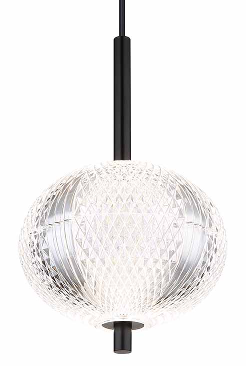 globo-hanglamp-aida-zwart-glas-ø15cm-led-16042h-1