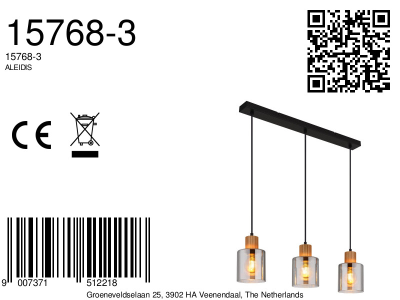 globo-hanglamp-aleidis-zwart-glas-groteeettafellamp-e27-15768-3-8a