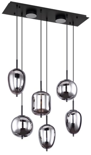 globo-hanglamp-blacky-zwart-glas-groteeettafellamp-e14-15345-6l-1
