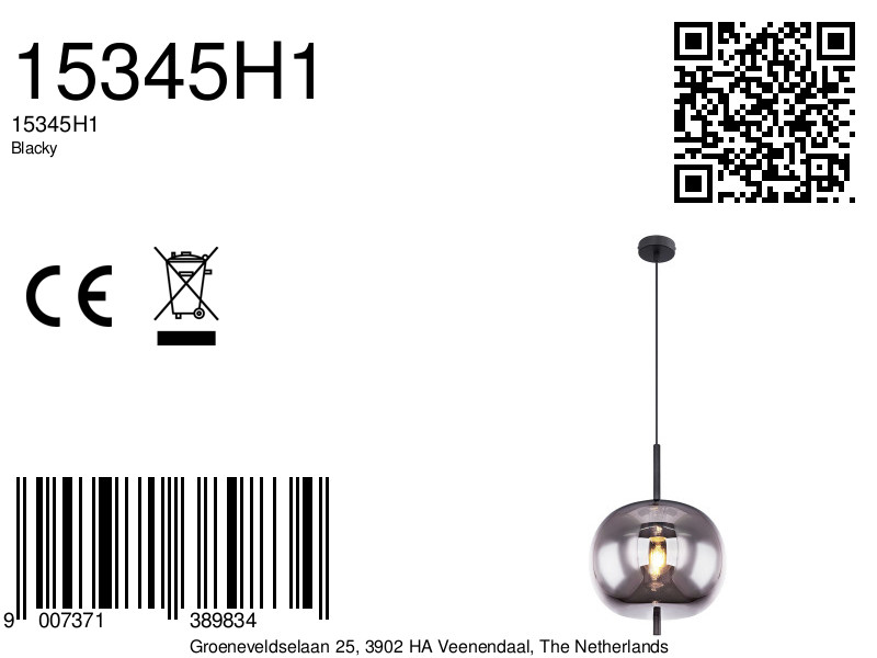 globo-hanglamp-blacky-zwart-glassmokeglas-ø30cm-e27-15345h1-1