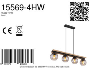 globo-hanglamp-conni-zwart-glassmokeglas-groteeettafellamp-e27-15569-4hw-8a