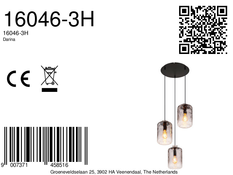 globo-hanglamp-darina-zwart-glassmokeglas-ø47cm-e27-16046-3h-8a
