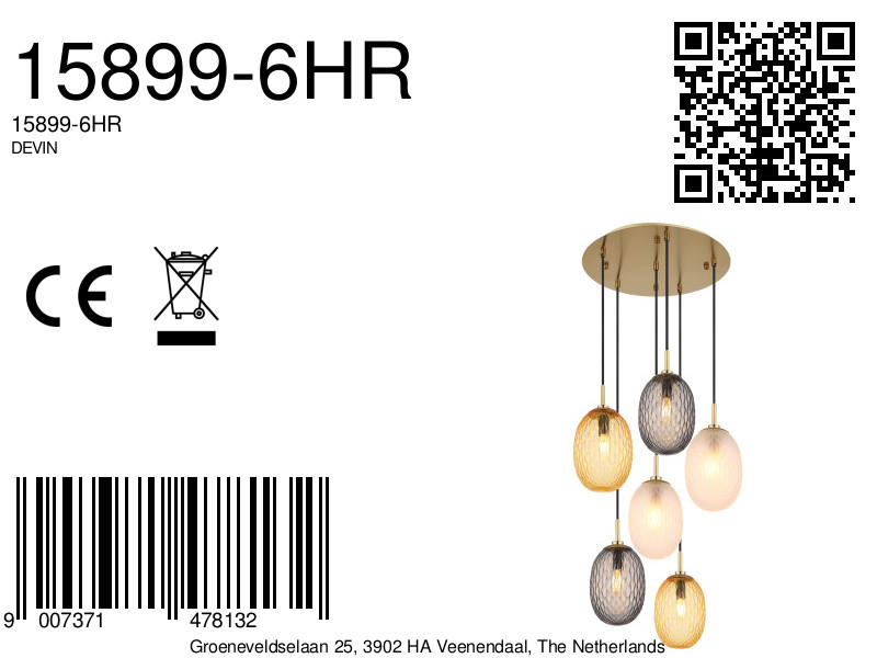 globo-hanglamp-devin-multicolor-glas-ø47cm-e14-15899-6hr-8a