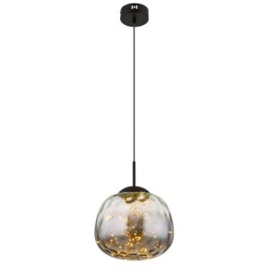 globo-hanglamp-firefly-zwart-glas-ø30cm-led-15642-0