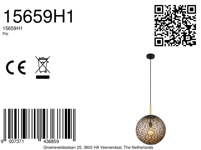 globo-hanglamp-fitz-zwart-metaal-ø35cm-led_e27-15659h1-8a