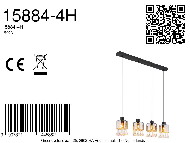 globo-hanglamp-hendry-zwart-glas-groteeettafellamp-e27-15884-4h-8a