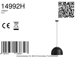 globo-hanglamp-hermi-zwart-metaal-ø40cm-e27-14992h-8a