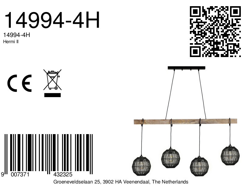 globo-hanglamp-hermiii-zwart-houtmetaal-groteeettafellamp-e27-14994-4h-8a