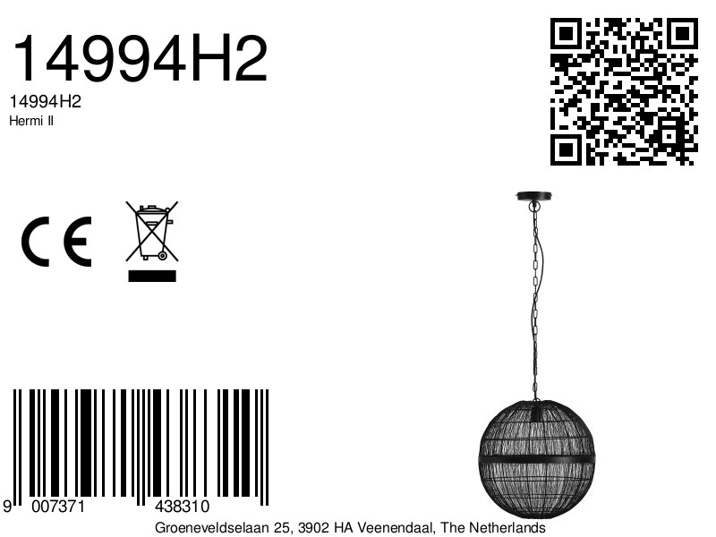 globo-hanglamp-hermiii-zwart-metaal-ø40cm-e27-14994h2-8a