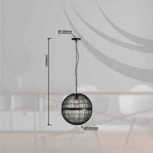 globo-hanglamp-hermiii-zwart-metaal-ø50cm-e27-14994h3-1