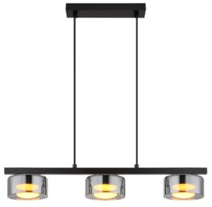 globo-hanglamp-higgins-zwart-glas-groteeettafellamp-led-16055-3hs-2