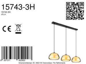 globo-hanglamp-jella-zwart-glas-groteeettafellamp-e14-15743-3h-8a