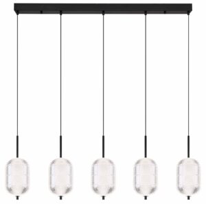globo-hanglamp-kurius-zwart-glas-groteeettafellamp-led-16043-5h-1