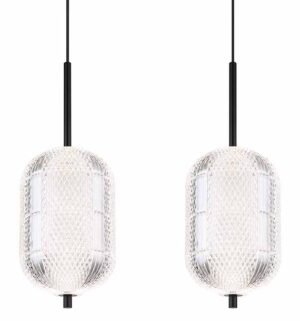 globo-hanglamp-kurius-zwart-glas-groteeettafellamp-led-16043-5h-2