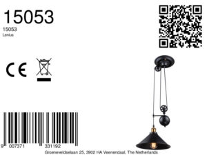 globo-hanglamp-lenius-zwart-metaal-ø30cm-e27-15053-8a