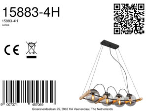 globo-hanglamp-leona-zwart-glassmokeglas-groteeettafellamp-e27-15883-4h-8a