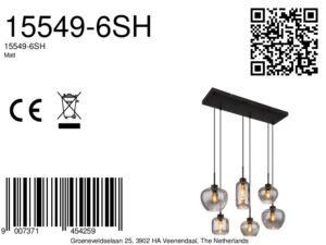 globo-hanglamp-matt-zwart-glassmokeglas-groteeettafellamp-e27-15549-6sh-8a