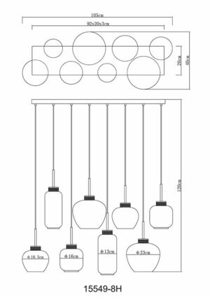 globo-hanglamp-matt-zwart-glassmokeglas-groteeettafellamp-e27-15549-8h-4