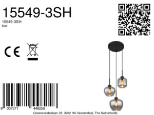 globo-hanglamp-matt-zwart-glassmokeglas-ø38cm-e27-15549-3sh-8a
