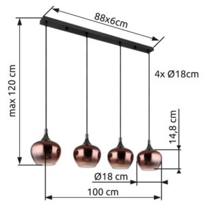 globo-hanglamp-maxy-rood-glas-groteeettafellamp-e27-15548-4hg-6