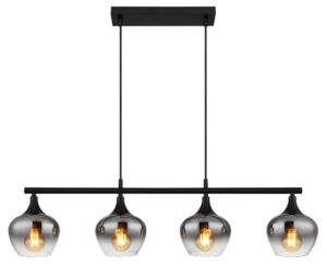 globo-hanglamp-maxy-zwart-glas-groteeettafellamp-e27-15548-4h1-2