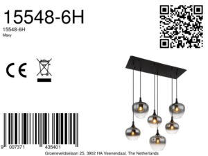 globo-hanglamp-maxy-zwart-glassmokeglas-groteeettafellamp-e27-15548-6h-8a