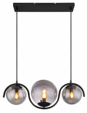 globo-hanglamp-porry-zwart-glassmokeglas-groteeettafellamp-e14-15869-3h-1