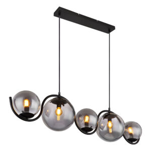 globo-hanglamp-porry-zwart-glassmokeglas-groteeettafellamp-e14-15869-5h-0