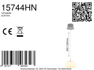 globo-hanglamp-quintara-staal-glas-ø20cm-led-15744hn-8a