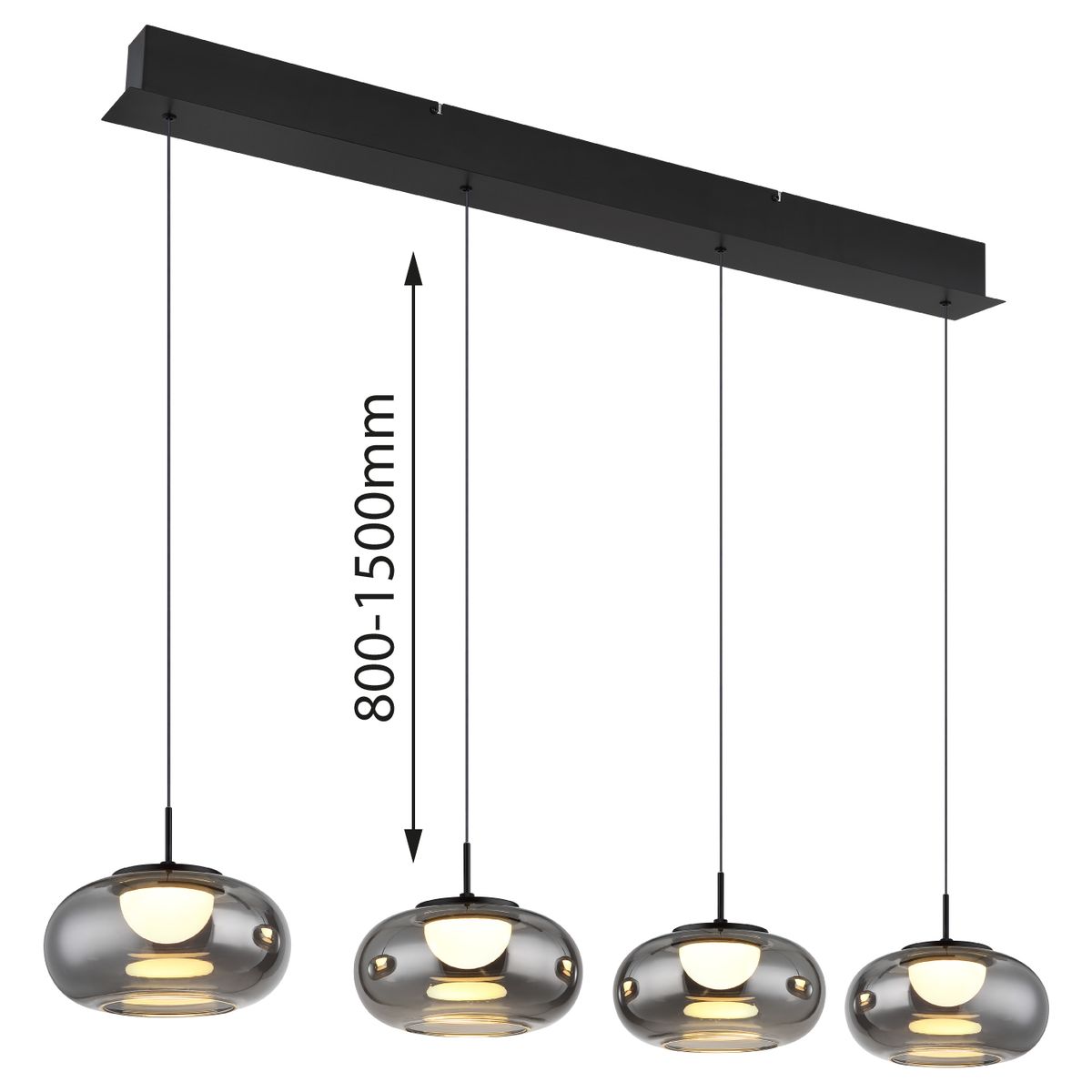 globo-hanglamp-quintara-zwart-glas-groteeettafellamp-led-15744-4h-0