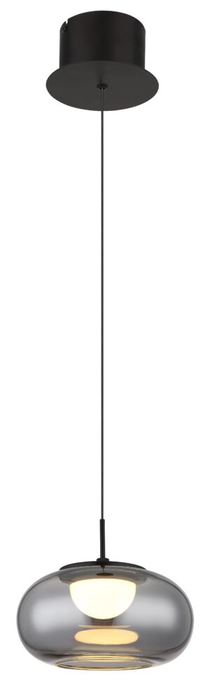 globo-hanglamp-quintara-zwart-glas-ø20cm-led-15744h-1