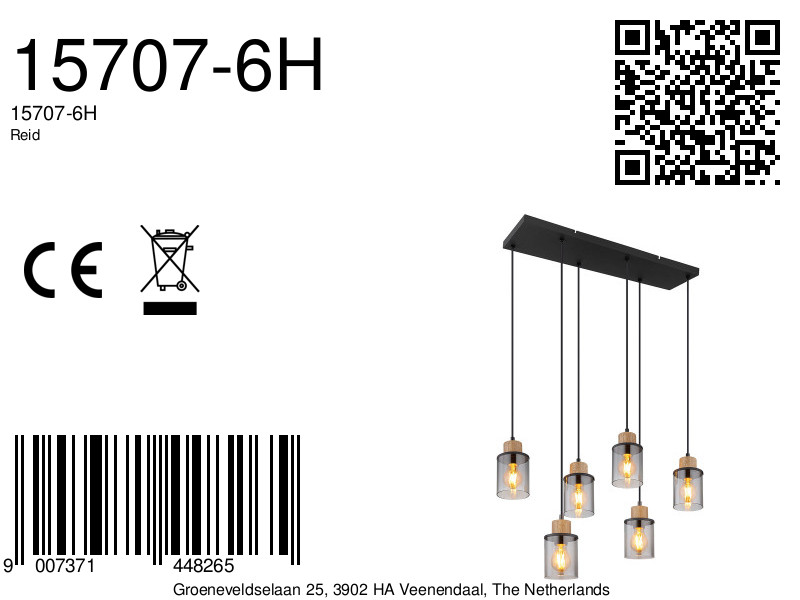 globo-hanglamp-reid-zwart-glas-groteeettafellamp-e27-15707-6h-8a