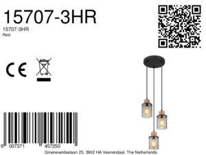 globo-hanglamp-reid-zwart-glassmokeglas-ø27cm-e27-15707-3hr-8a