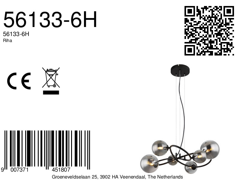 globo-hanglamp-riha-zwart-glasmetaalsmokeglas-designlamp-g9-56133-6h-1