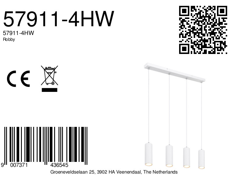 globo-hanglamp-robby-wit-metaal-groteeettafellamp-gu10-57911-4hw-8a