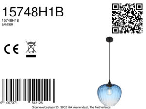 globo-hanglamp-sander-blauw-glas-ø29cm-e27-15748h1b-8a