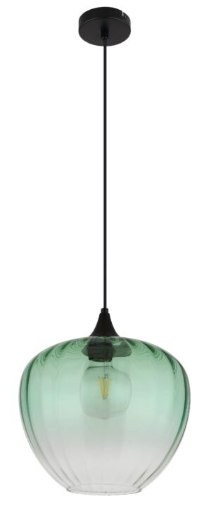 globo-hanglamp-sander-groen-glas-ø29cm-e27-15748h1g-1