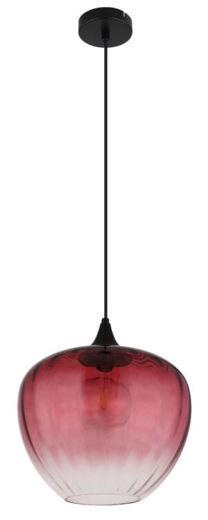 globo-hanglamp-sander-rood-glas-ø29cm-e27-15748h1r-1