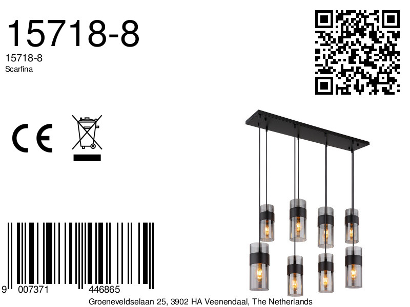 globo-hanglamp-scarfina-zwart-glassmokeglas-groteeettafellamp-e27-15718-8-8a