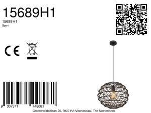globo-hanglamp-senni-zwart-metaal-ø39cm-e27-15689h1-8a