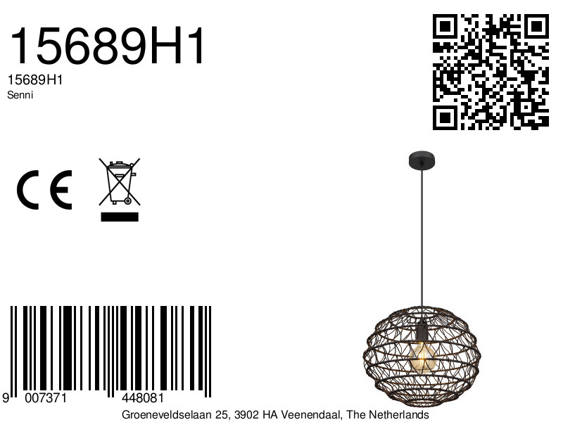 globo-hanglamp-senni-zwart-metaal-ø39cm-e27-15689h1-8a