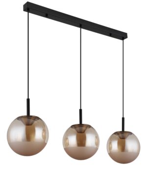 globo-hanglamp-severin-amberkleurig-glas-groteeettafellamp-led-16057-3h-1